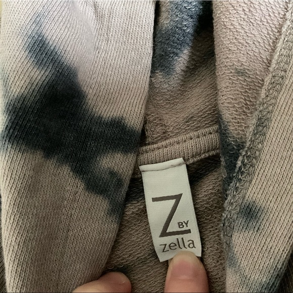 Zella girl Cropped Tie-dye Hoodie - Picture 2 of 3